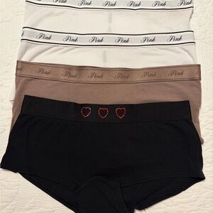 Victoria's Secret Pink Boyshorts Set